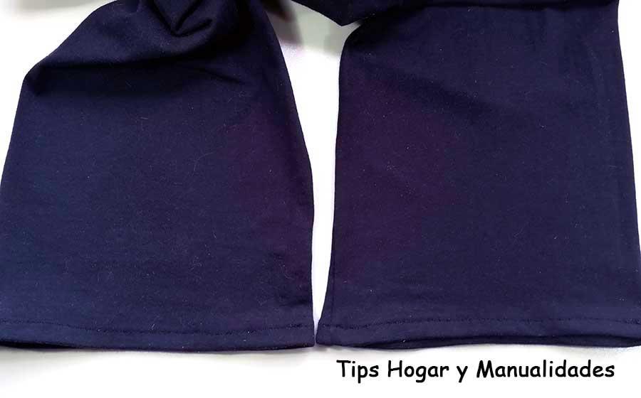 Subir los bajos de un pantalón