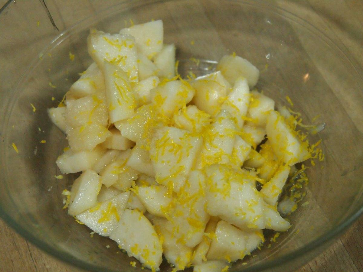 pera para Strudel de pera y queso fresco de cabra