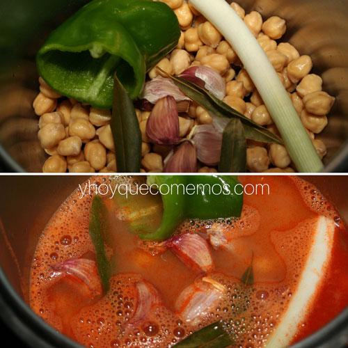 echar-garbanzos-en-la-olla