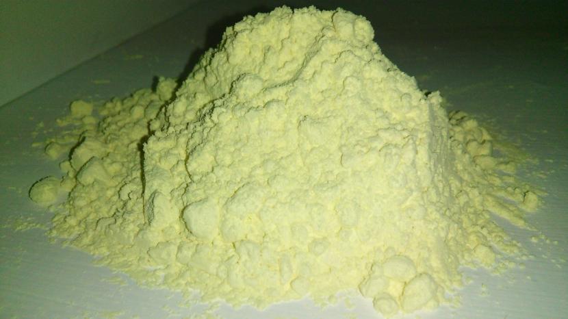 Azufre en polvo
