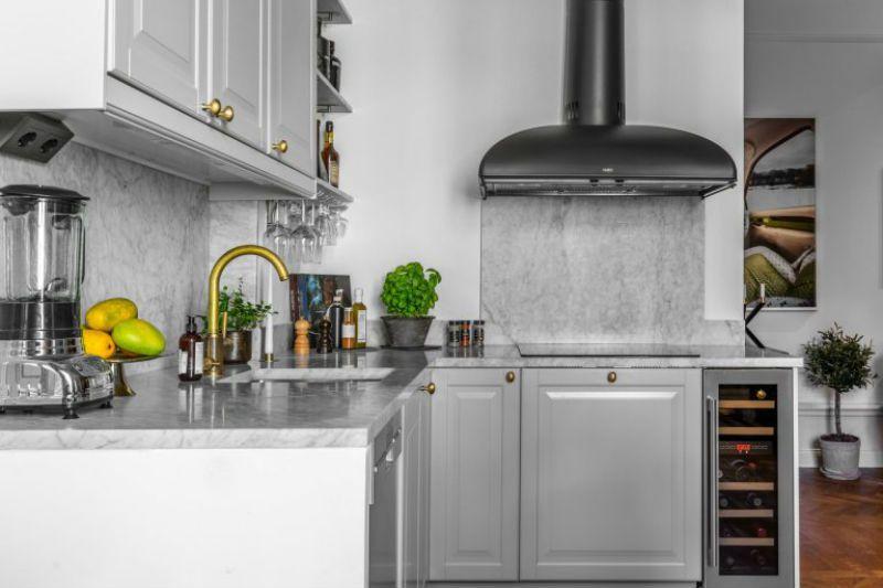 Mucho color para este apartamento de estilo nordico