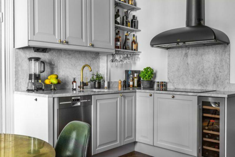 Mucho color para este apartamento de estilo nordico