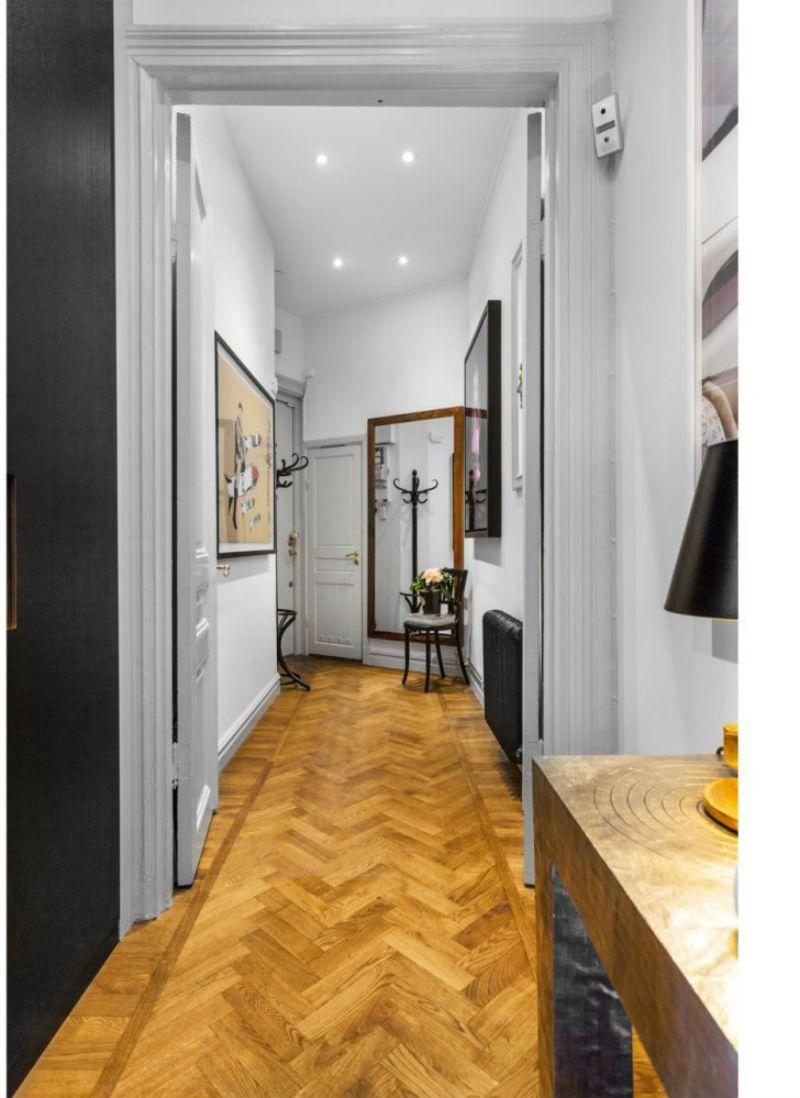 Mucho color para este apartamento de estilo nordico