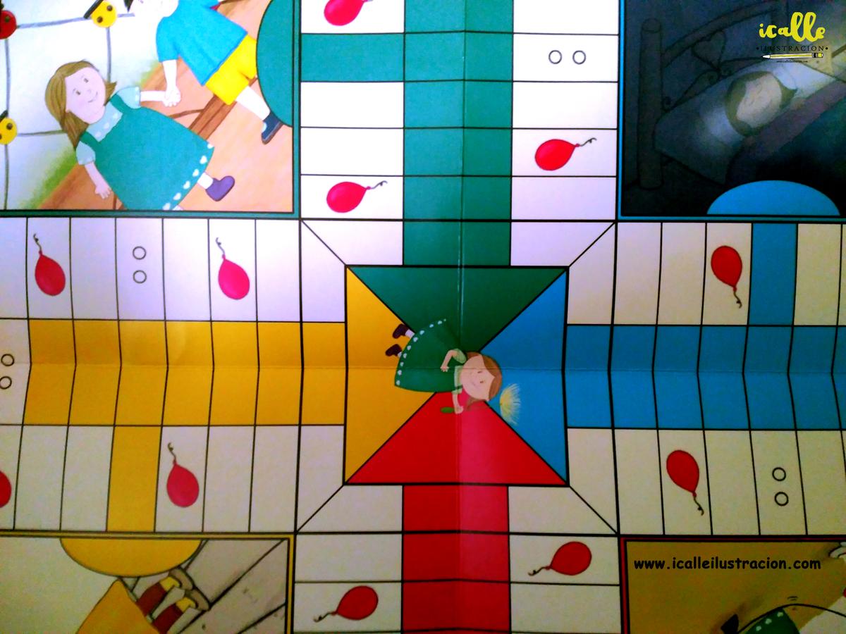 Carlota no quiere hablar parchís de las emociones