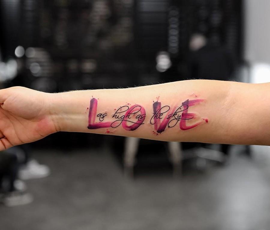 Tatuajes, Tatuadores y amantes de los tatuajes Tatuajes inspirados en el amor Sin categoria 