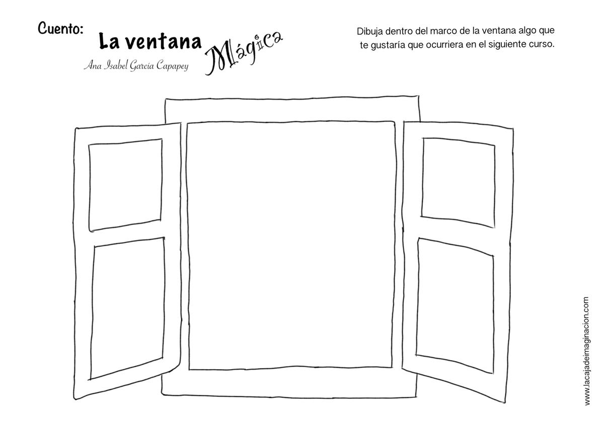 La ventana mágica para colorear anabel capapey