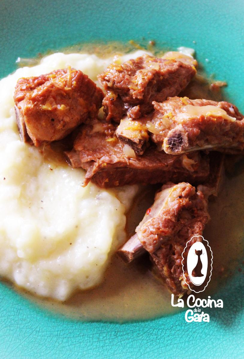 Costillitas a la naranja (con un toque dulce y picante) 