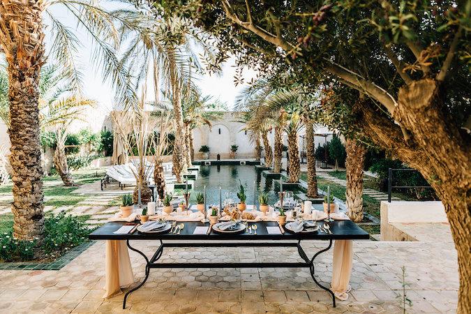 a tunisian boho bride