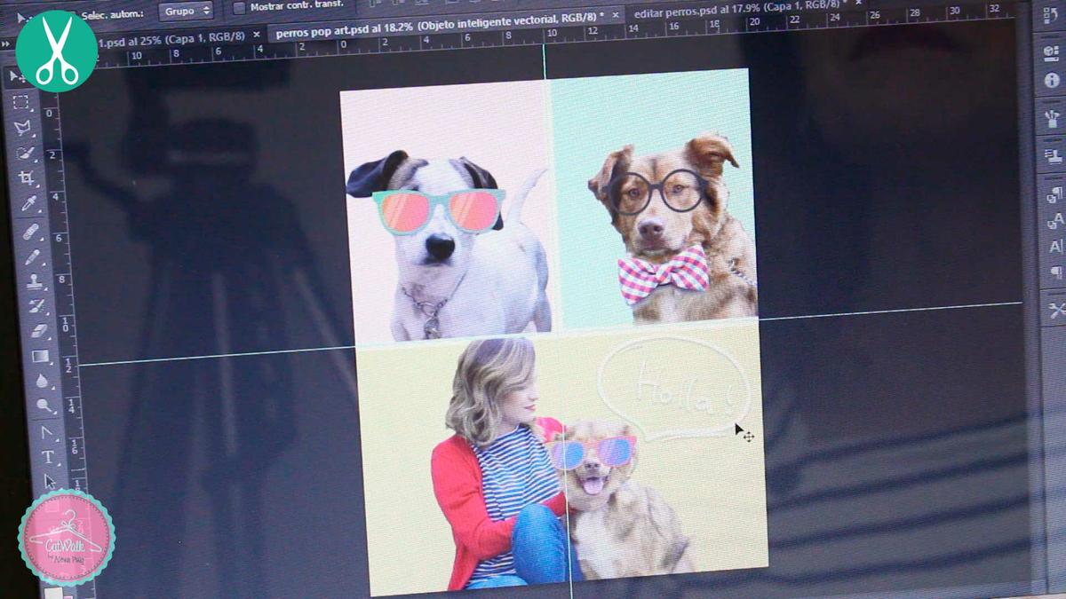 Agrégale elementos decorativos a las imágenes
