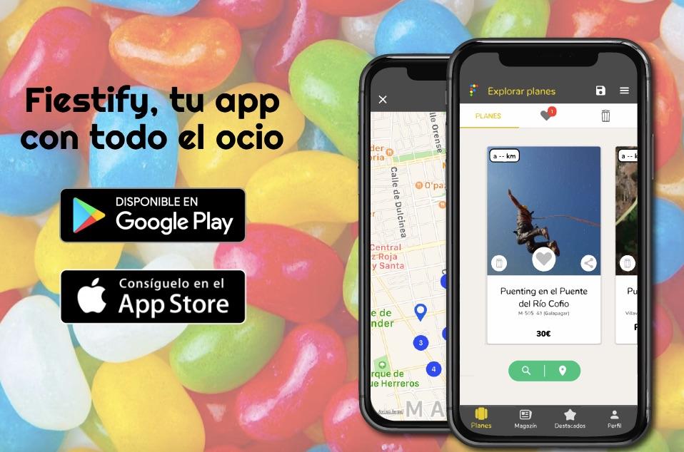 Fiestify, la primera aplicación que permite localizar todo el ocio existente