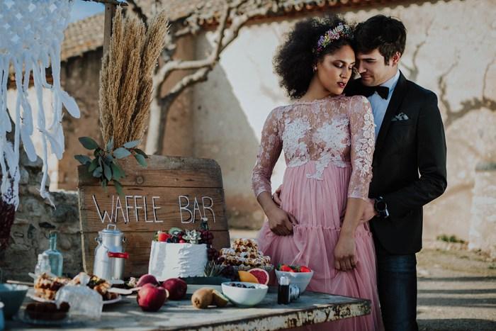 editorial boda tocados novia