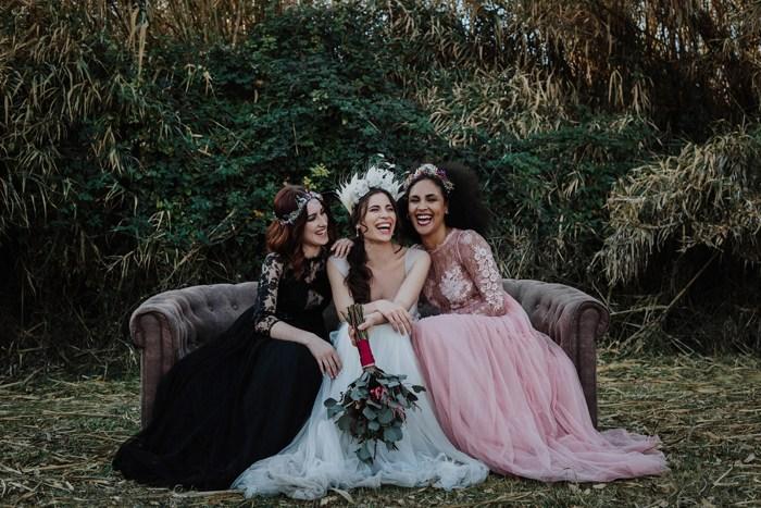 editorial boda tocados novia