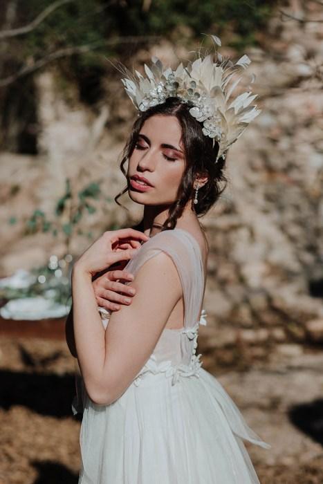 editorial boda tocados novia