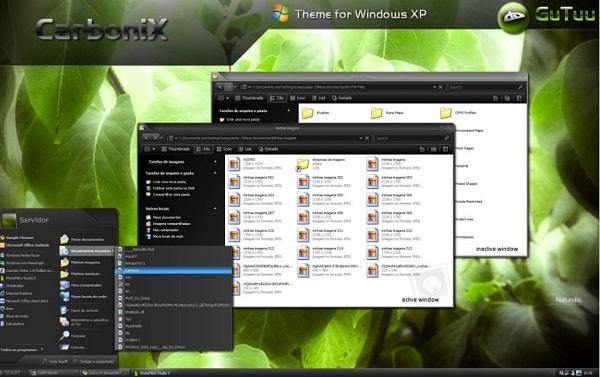 carboniX tema xp