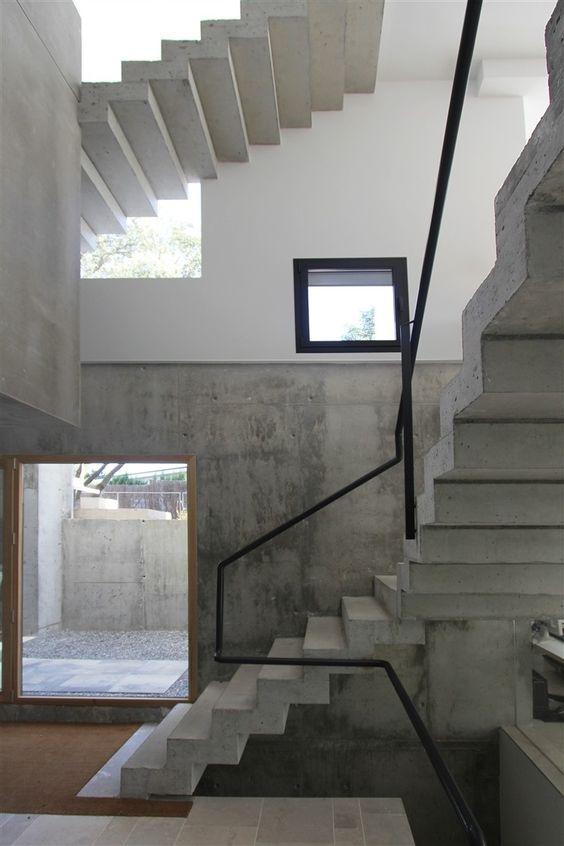 escaleras Abaton en hormigon