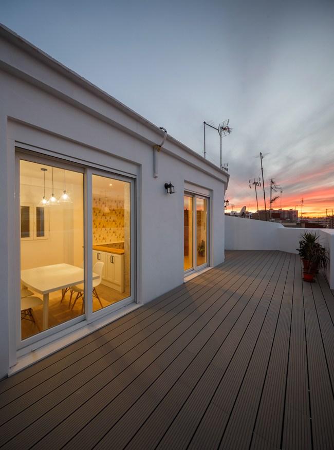 reforma de atico en Valencia