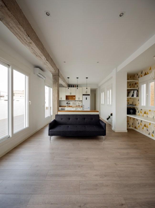 reforma de atico en Valencia