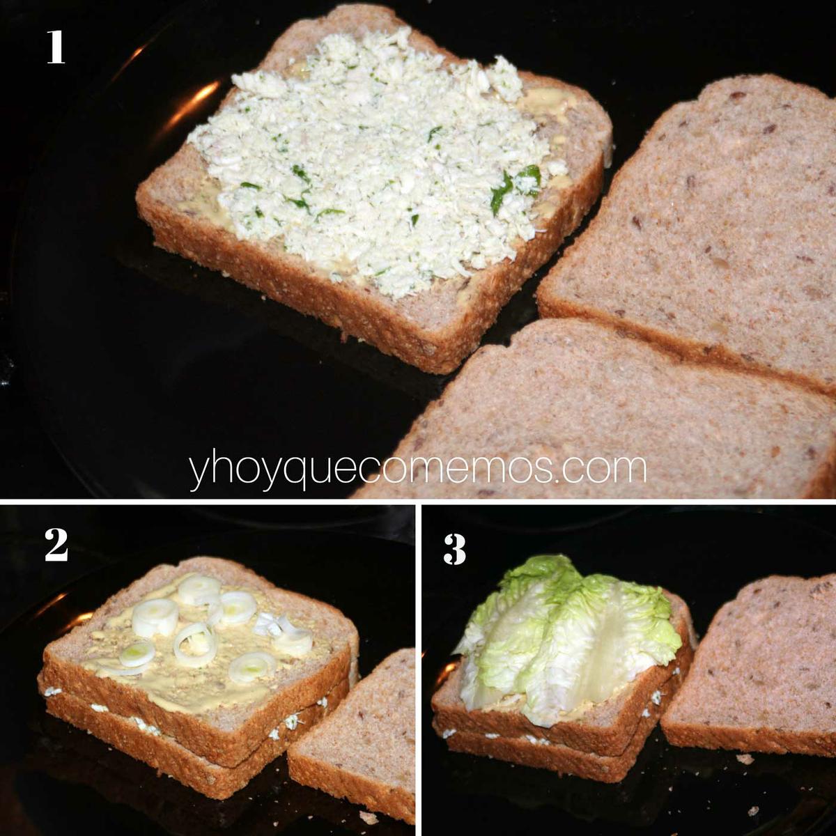 agregar ingredientes al sandwich 1