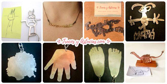 llaveros y joyas personalizadas para regalar en el día de la madre