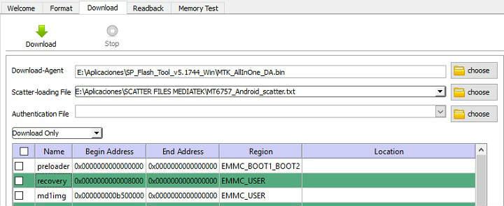 SP Flash Tool tutorial español guia de uso e instalación para flashear formatear y actualizar teléfonos Android con chips de Mediatek (procesadores MTxx) compatible con Windows 10 Windows XP 32 y 64 bits