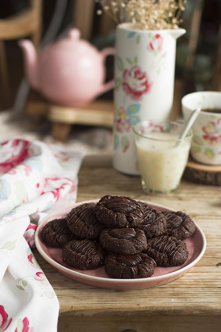 Cookies 3 Chocolates receta saludable 