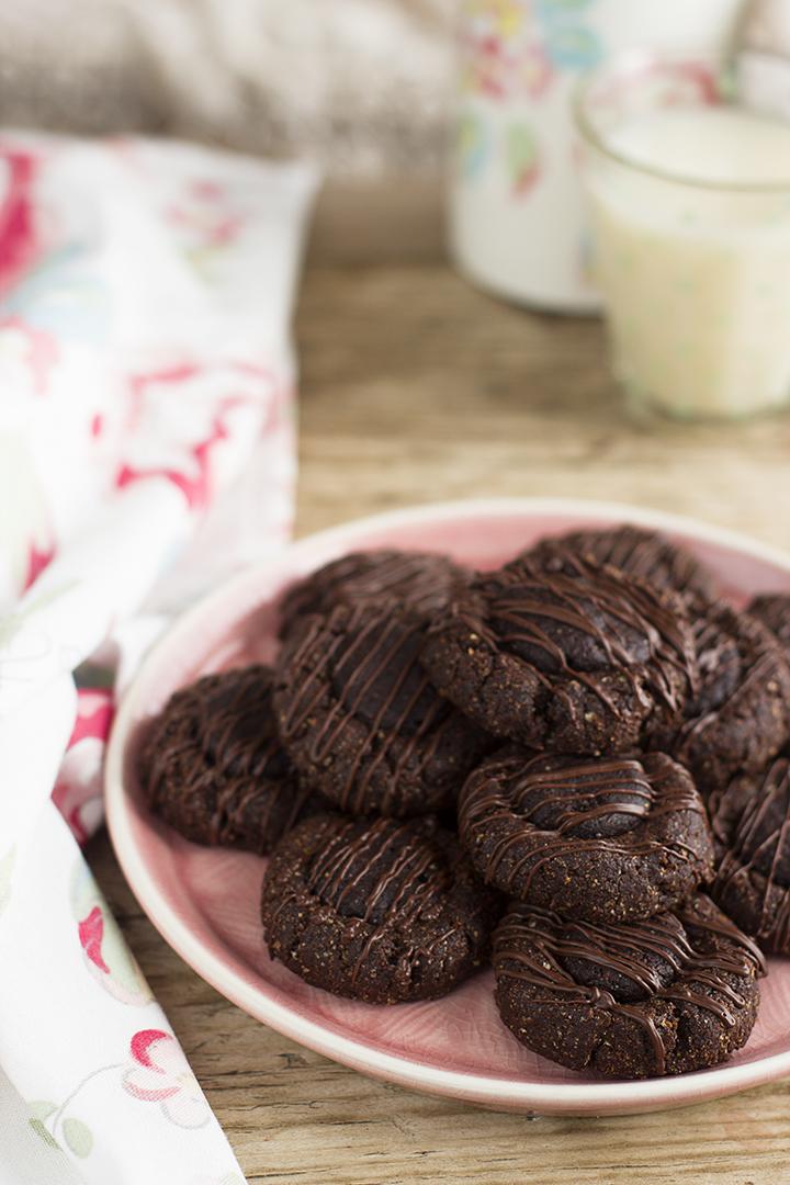 Cookies 3 Chocolates receta saludable 