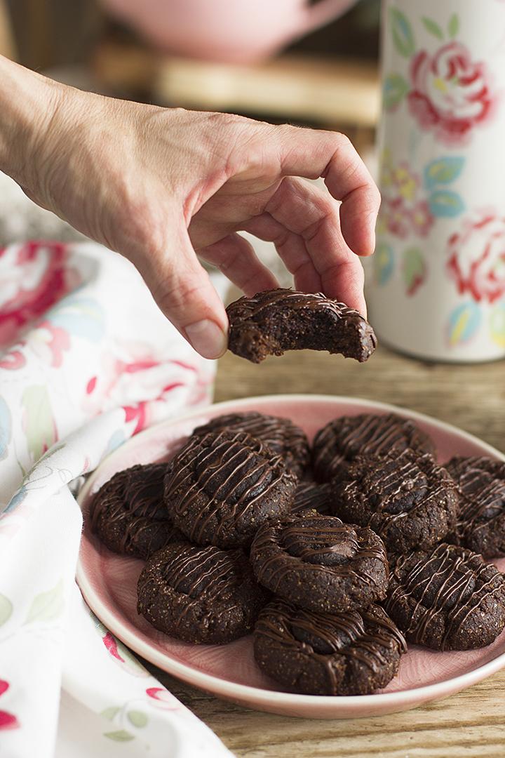 Cookies 3 Chocolates receta saludable 
