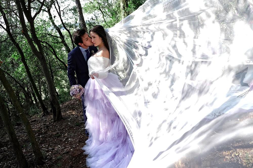 editorial boda violet