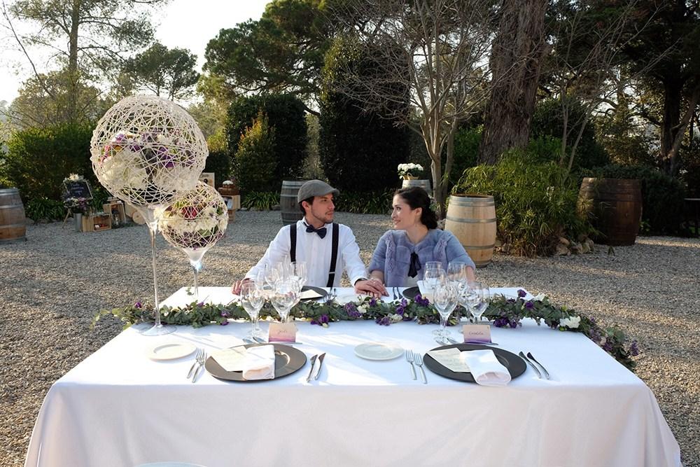 editorial boda violet