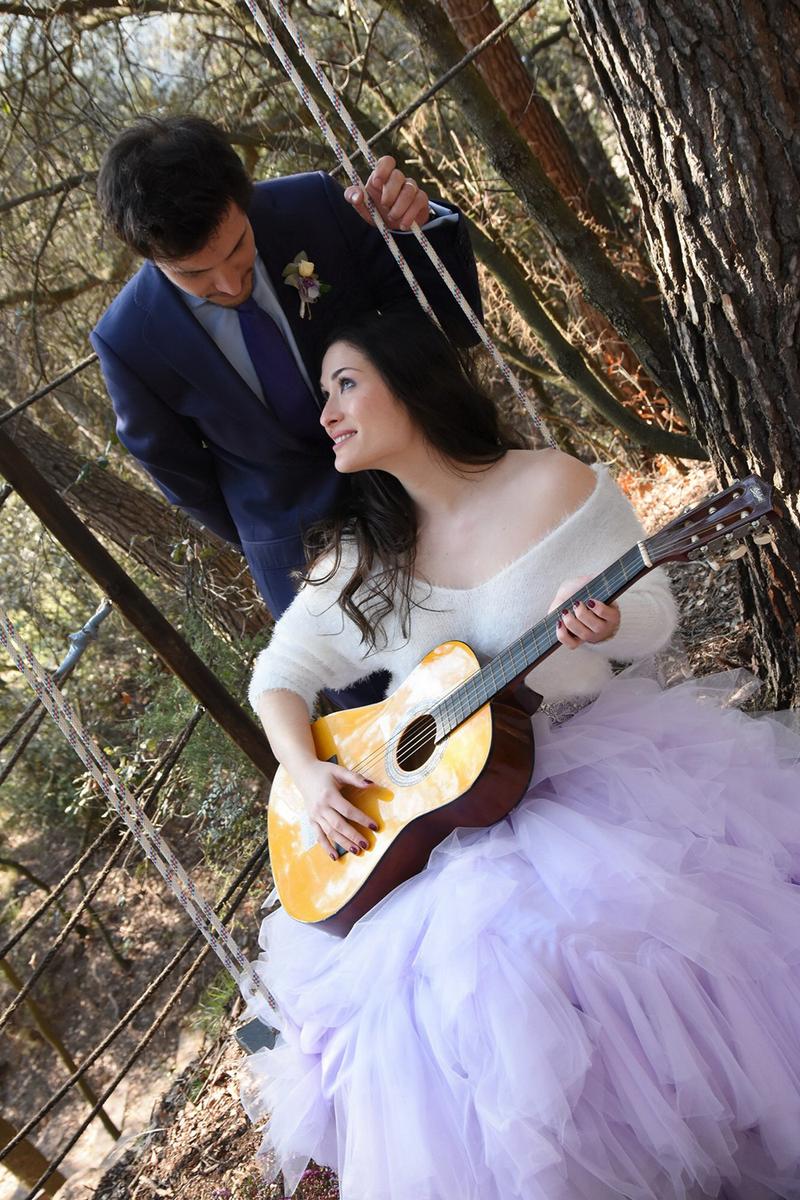 editorial boda violet