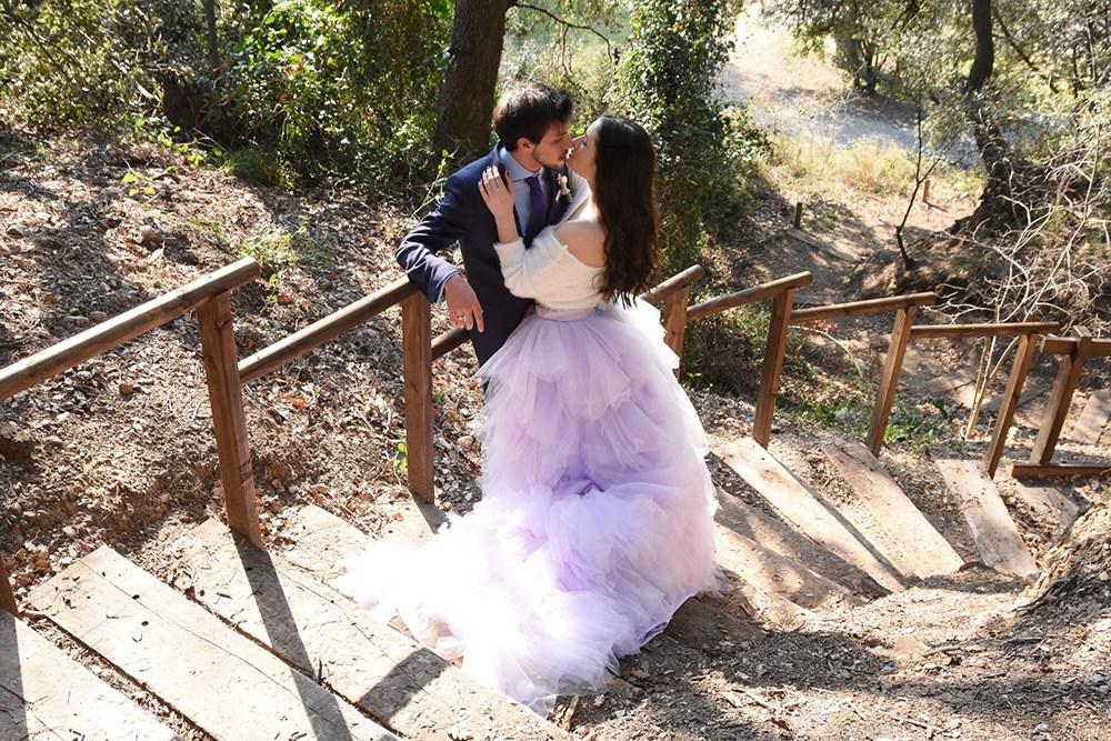 editorial boda violet