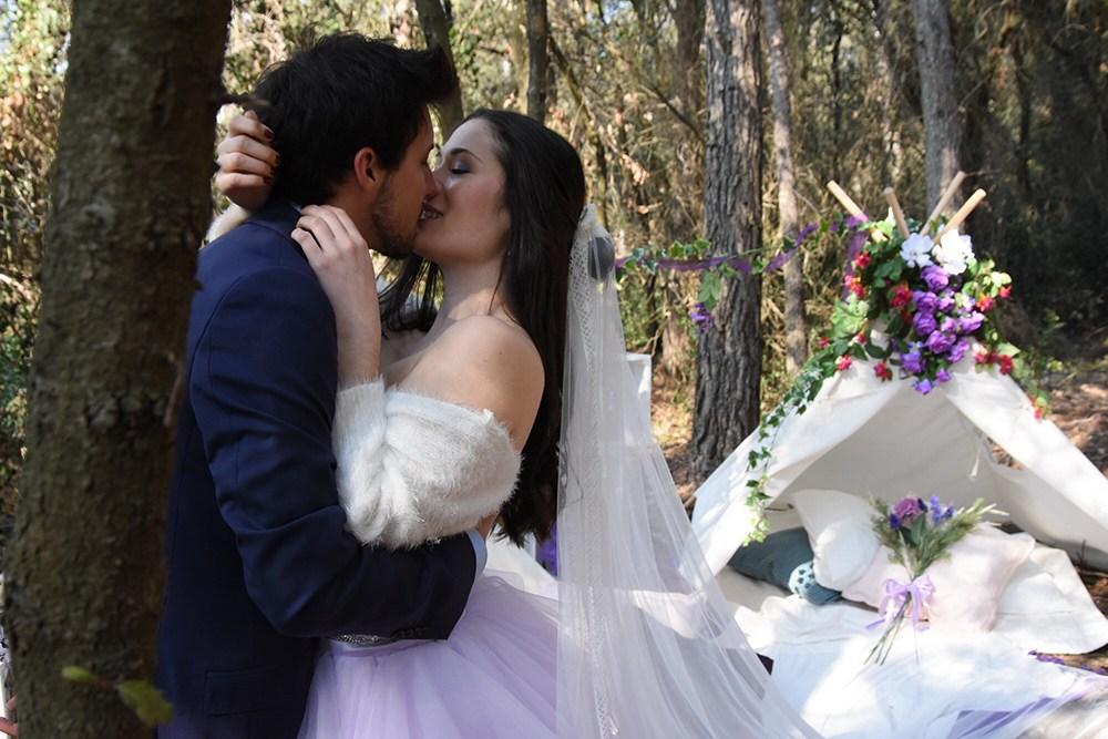 editorial boda violet