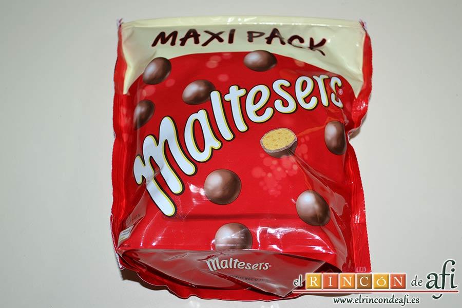 Mousse de Maltesers, preparar los Maltesers