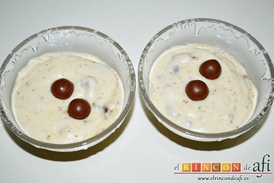 Mousse de Maltesers, sugerencia de presentación