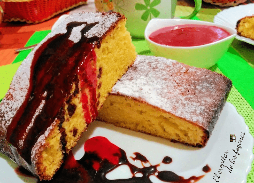 bizcocho de leche condensada