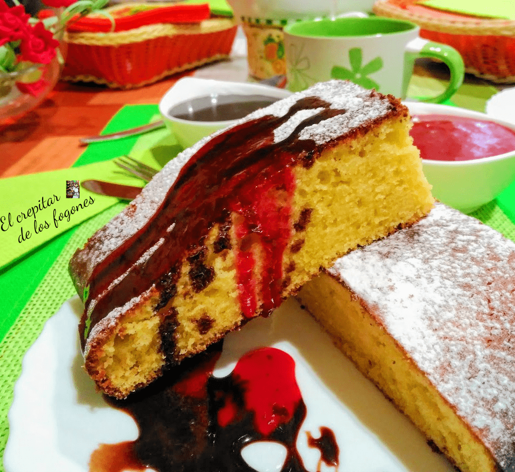 bizcocho de leche condensada