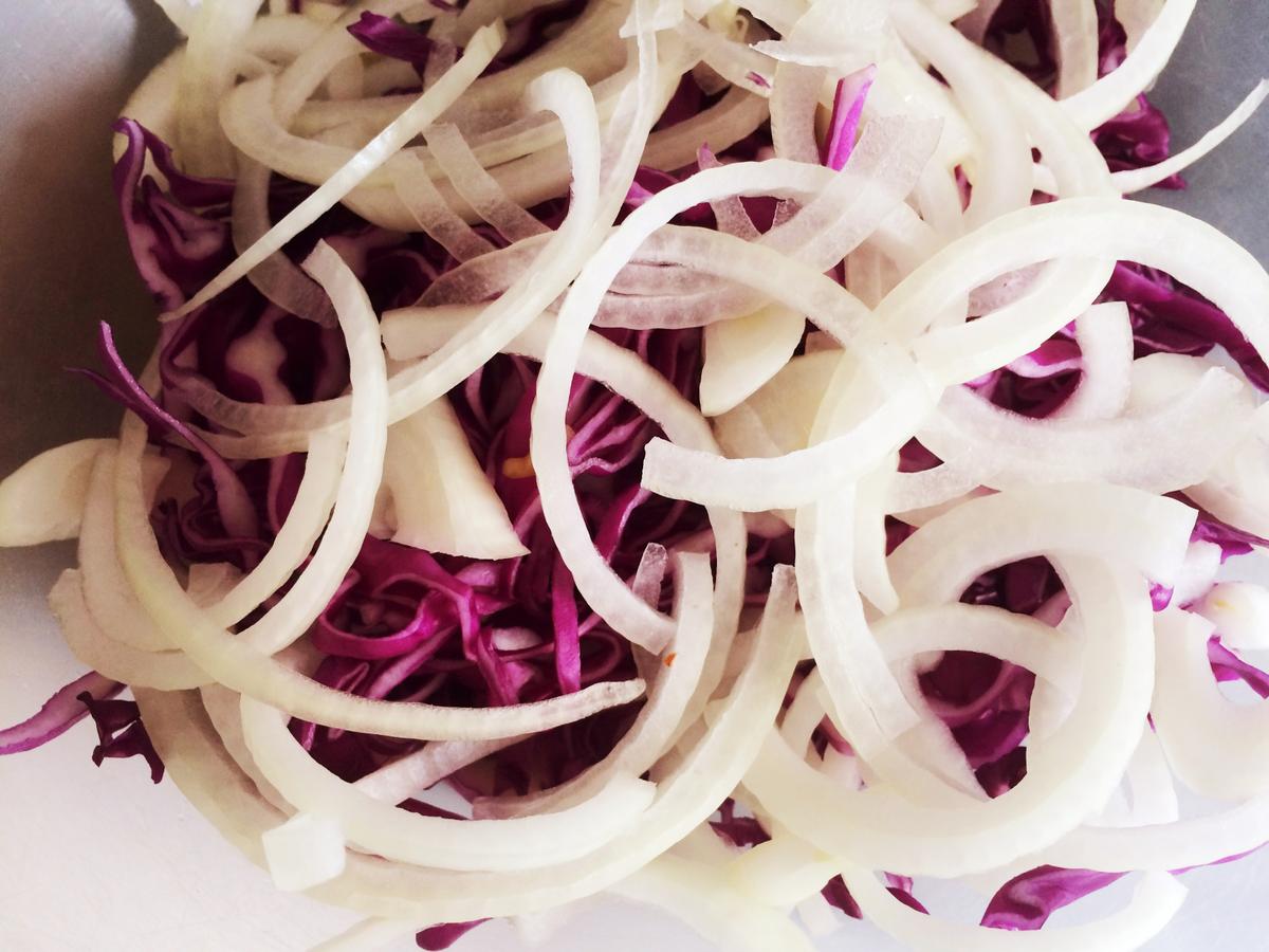 colslaw - cebolla