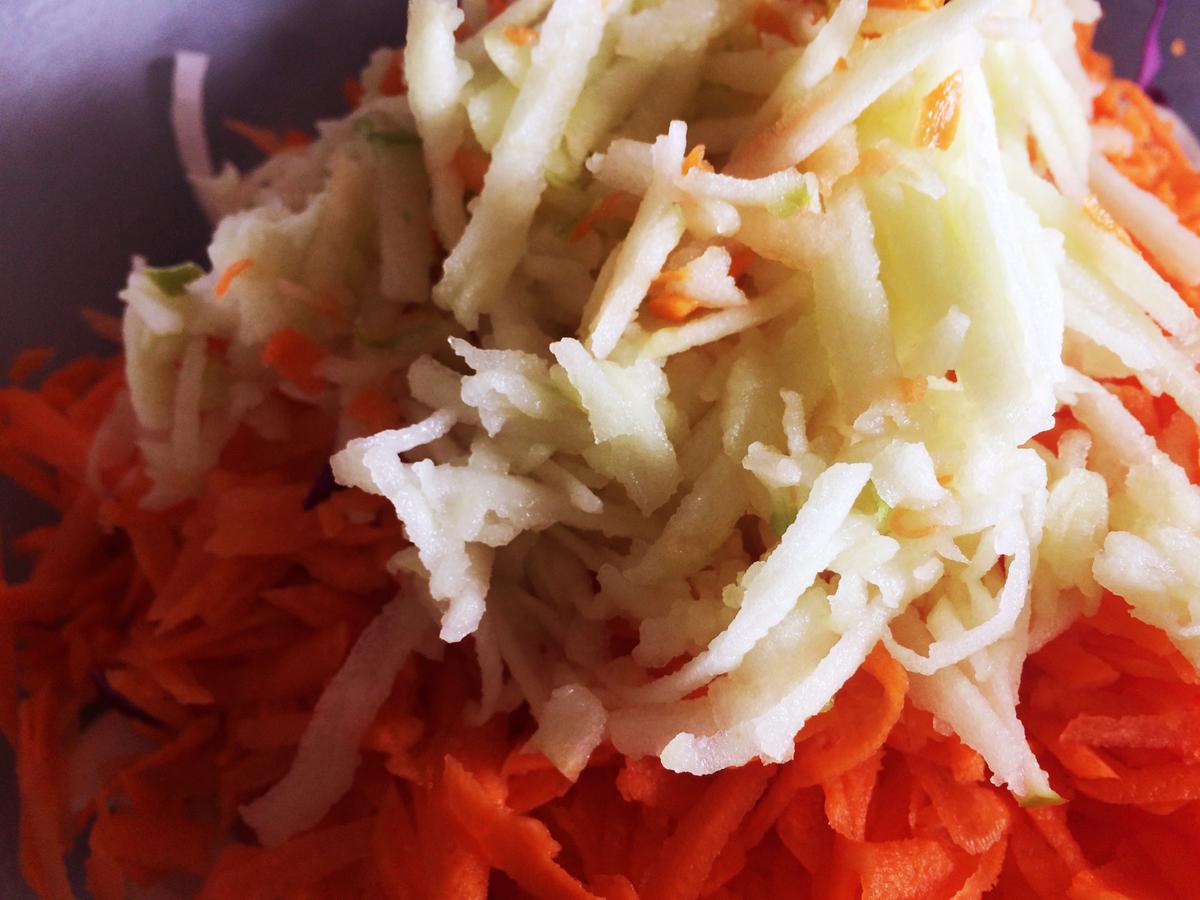 colslaw - zanahoria y manzana verde