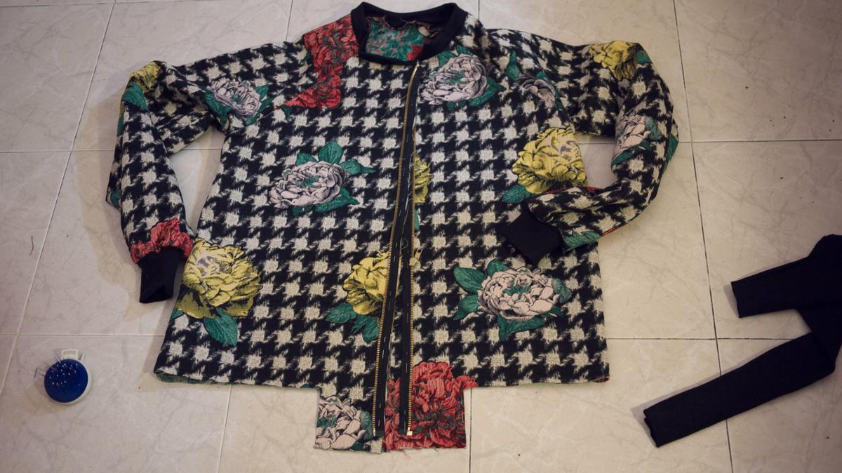 Bomber jacket DIY