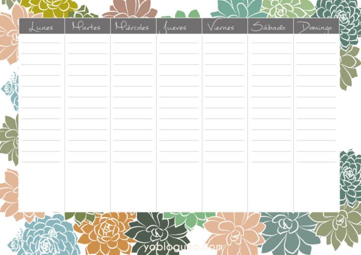 Descargable gratuito planner