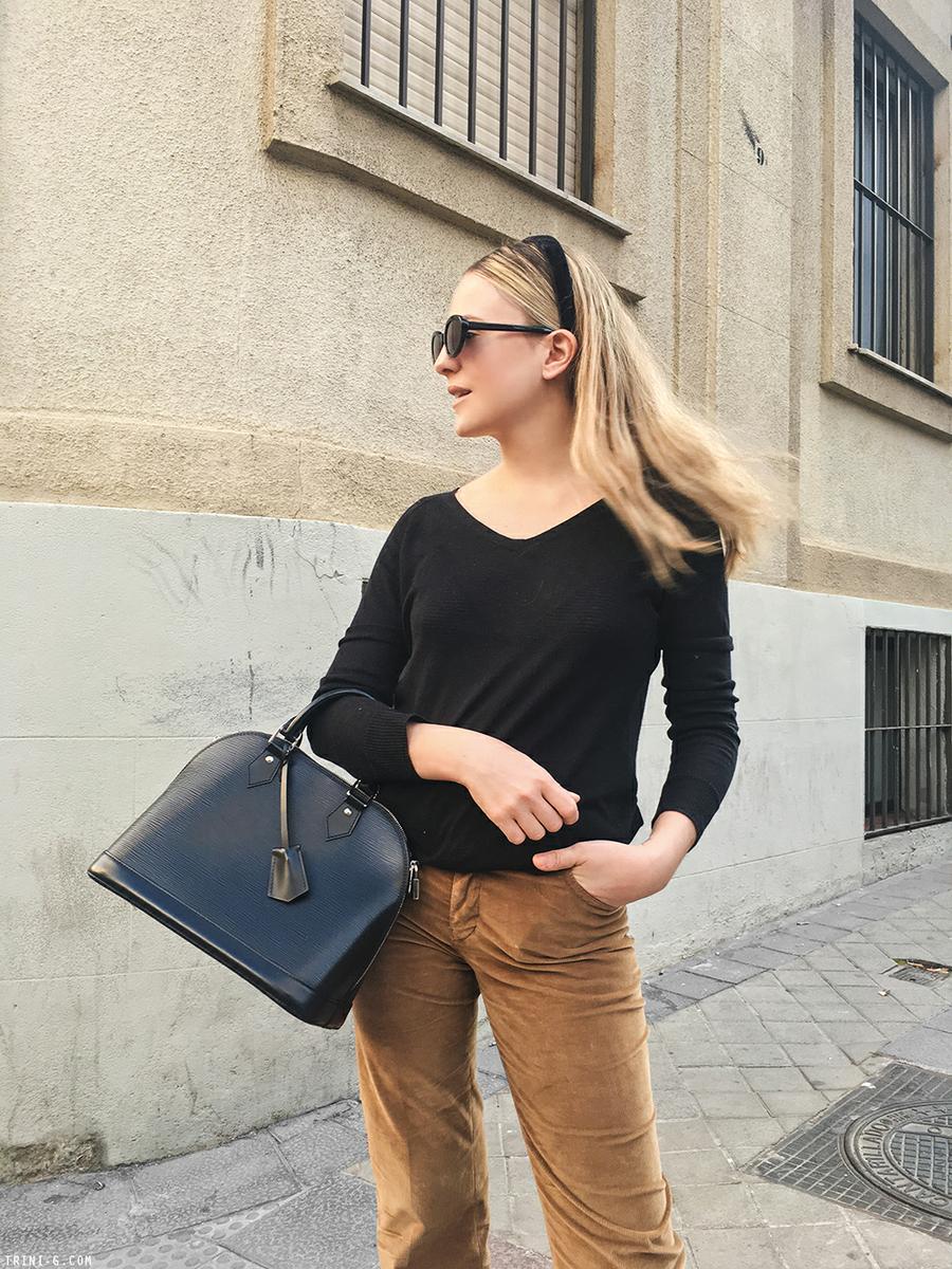 Trini | Prada corduroy pants The Row Adam loafers