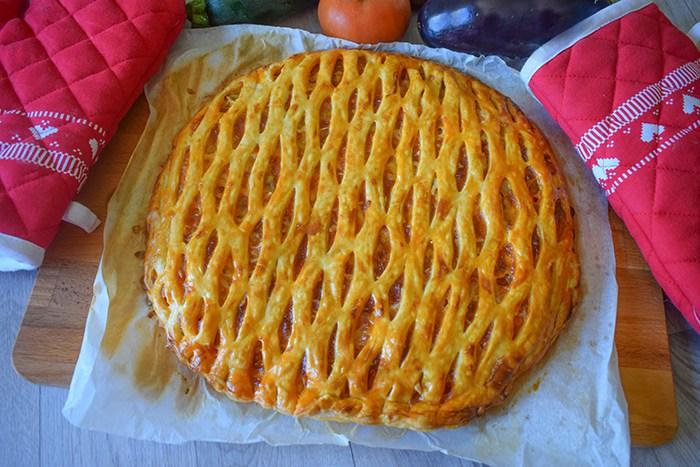 hojaldre de verduras