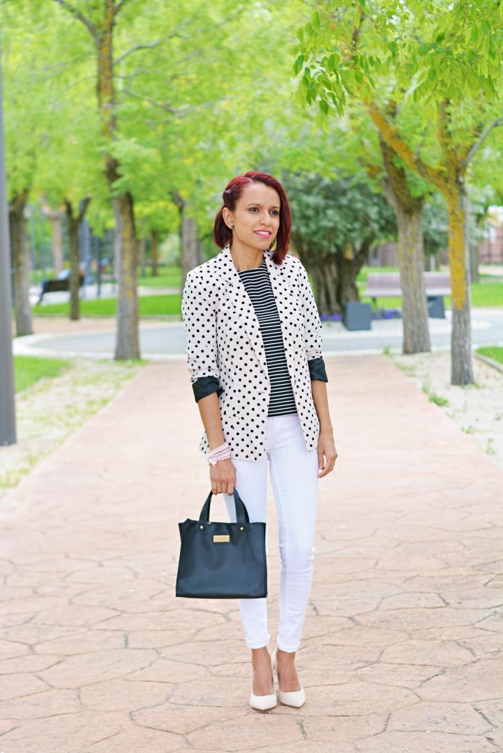 Look mezclando estampados