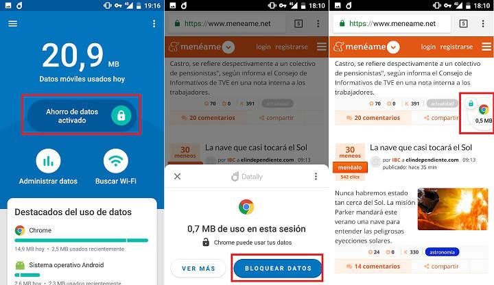 Cómo ahorrar megas en un móvil Android con la app de Google Datally