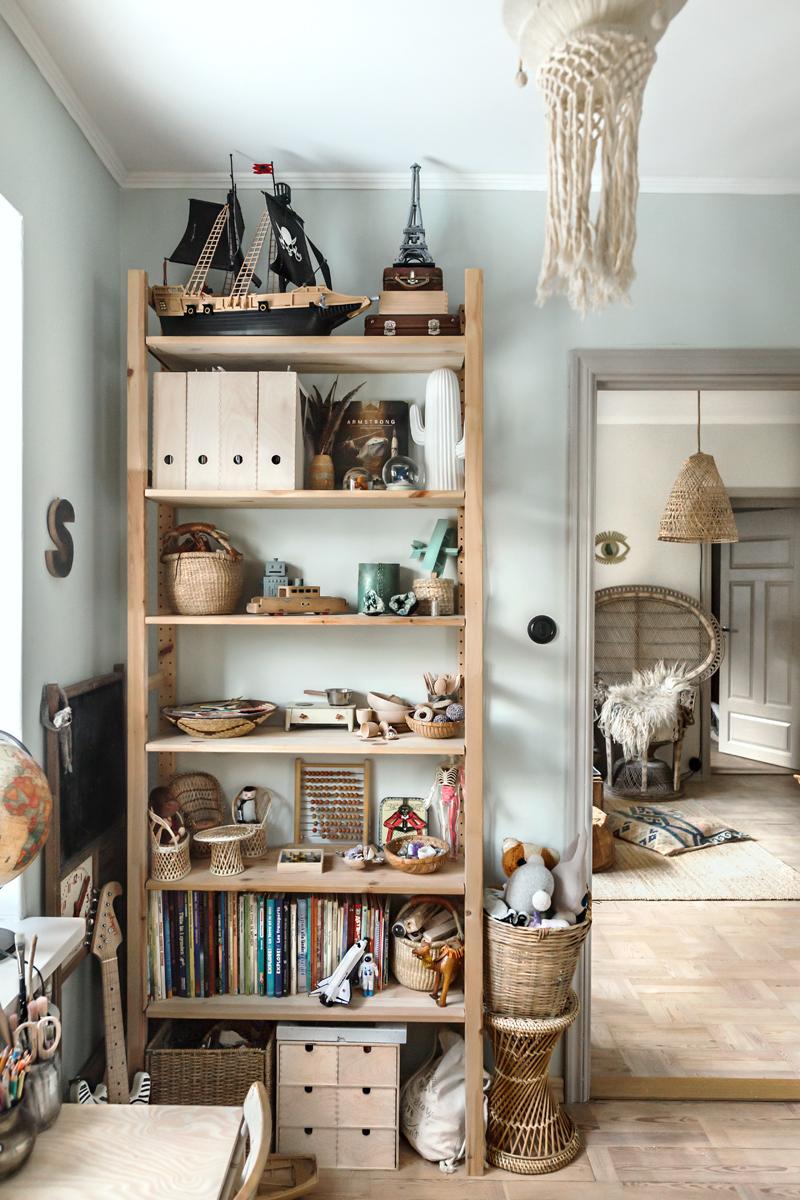 Dormitorio infantil natural