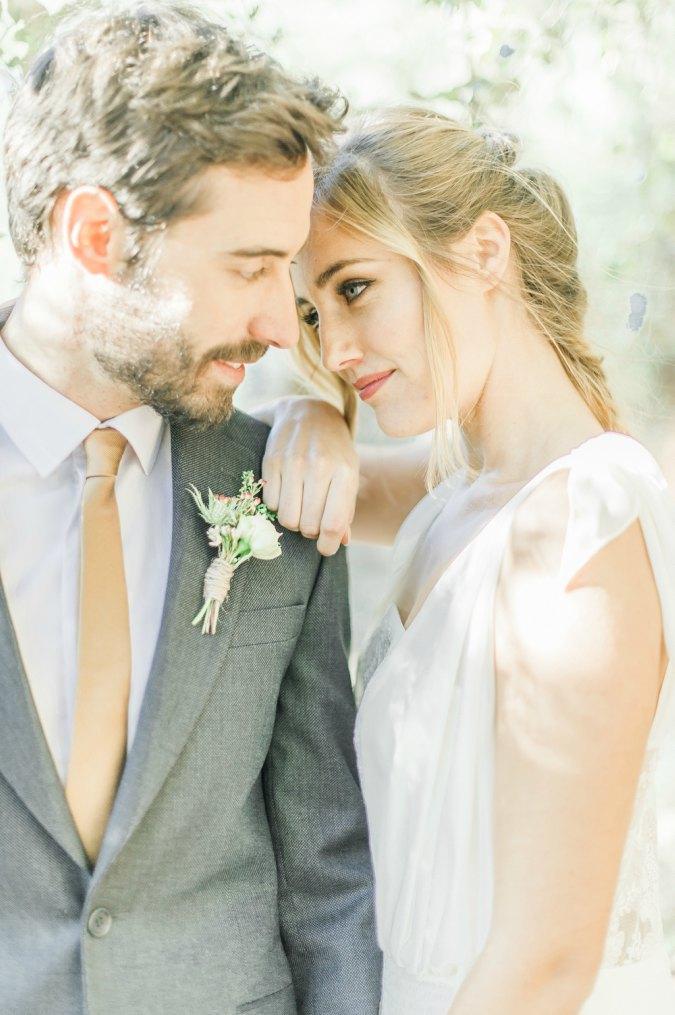 organic greenery elopement