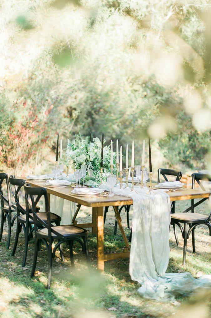 organic greenery elopement