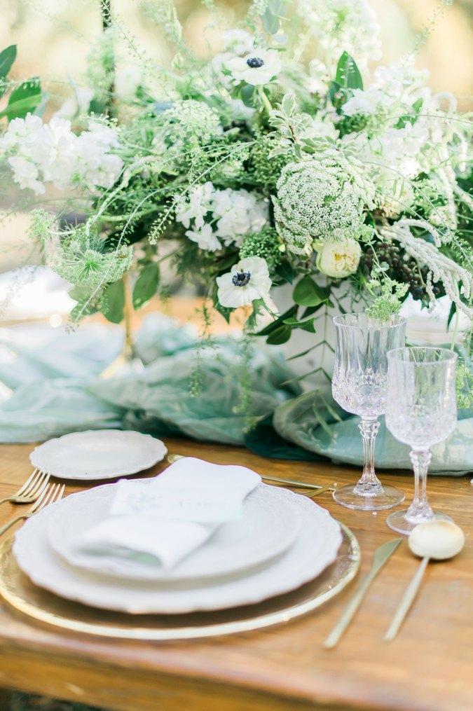 organic greenery elopement