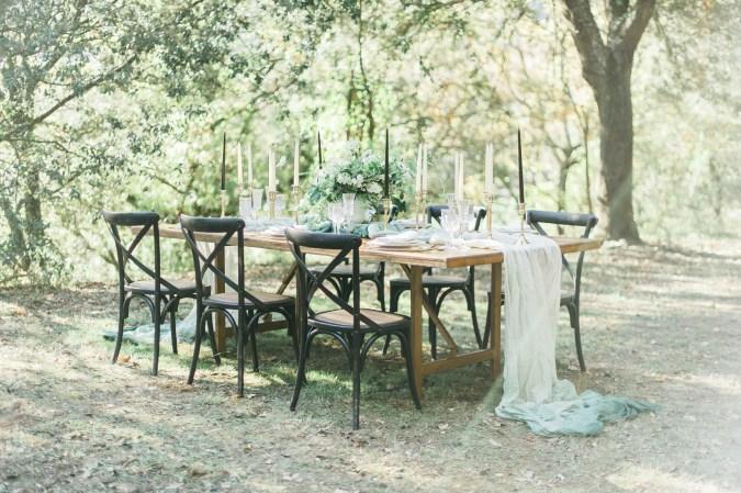 organic greenery elopement