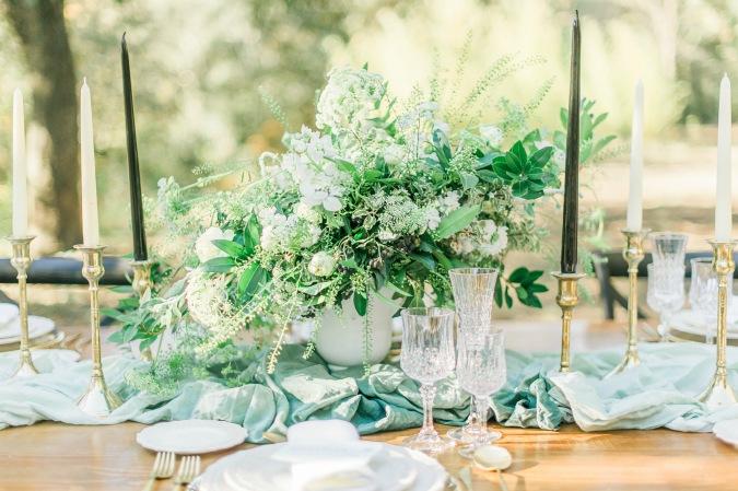 organic greenery elopement